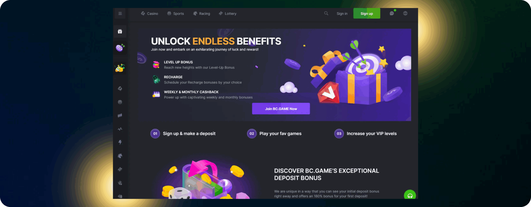 VIP Club Rewards and Benefits